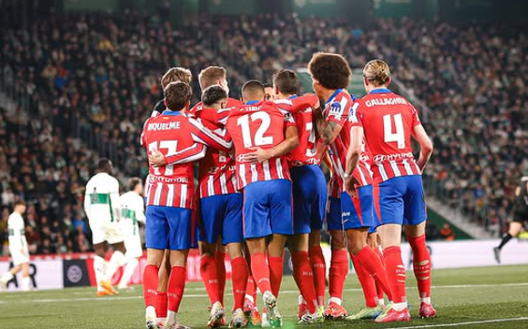 Atlético de Madrid atropela o Getafe e carimba vaga na semifinal da Copa do Rei