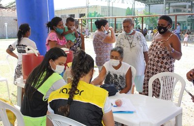 Sesc Alagoas promove ação social na Comunidade Espírita Nosso Lar 