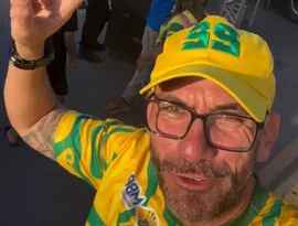Preparou o trio, montou o telão e convocou a festa: Leonardo Dias só não combinou com as urnas, que elegeram Lula; VEJA VÍDEO