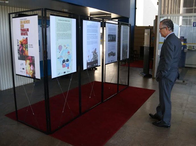 TRT/AL abre exposição itinerante sobre trabalho infantil