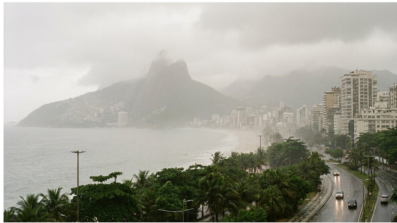 Rio registra névoa úmida nesta sexta-feira