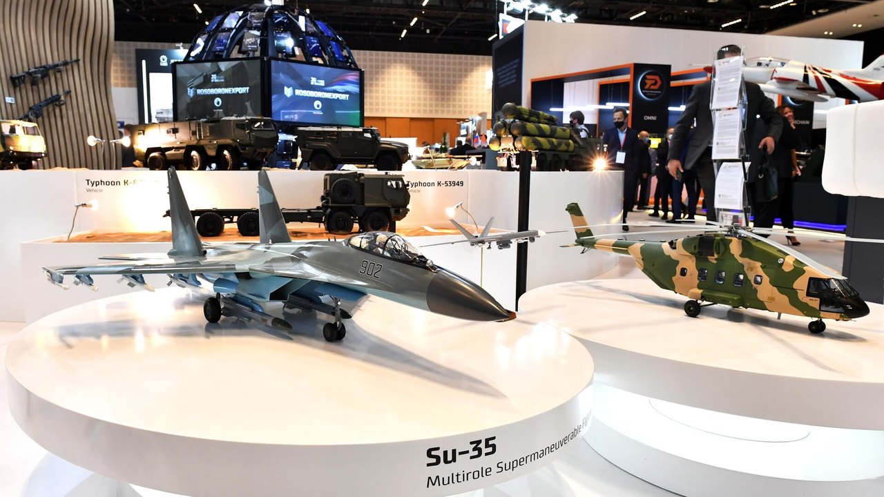 Rússia quintuplica exportação de armas em 25 anos, destaca executivo da Rostec