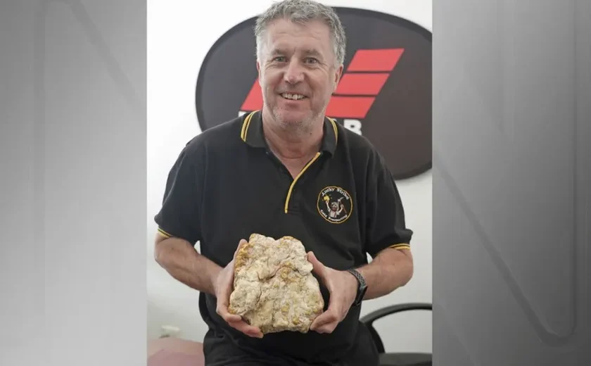 Pepita de ouro avaliada em mais de R$ 830 mil é encontrada na Austrália