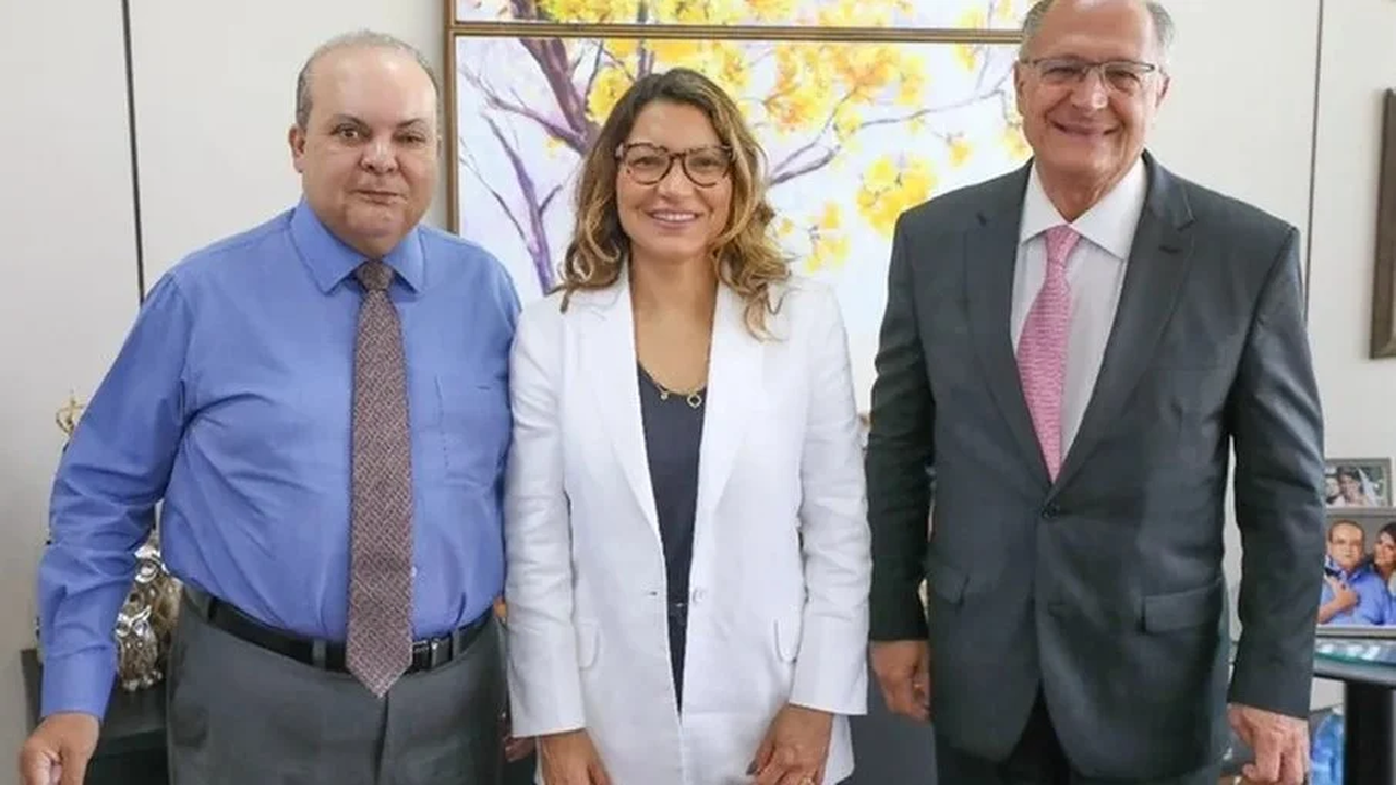 Alckmin e Janja se reúnem com Ibaneis para discutir posse de Lula