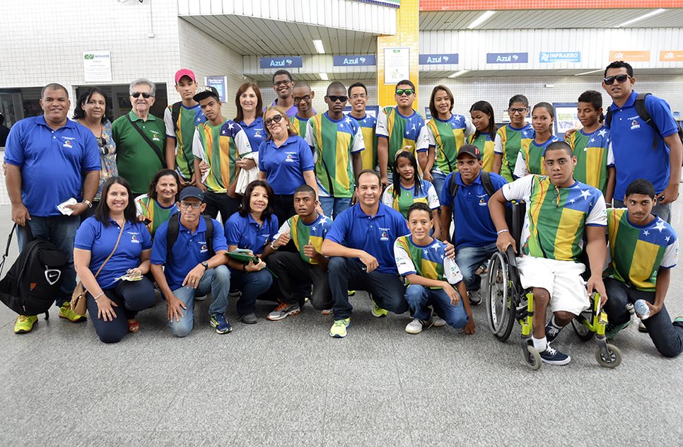 delegação paratletas / Foto: SEED/EUGENIO BARRETO