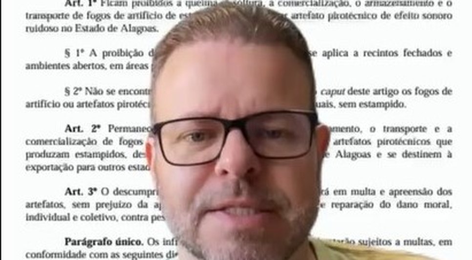 Léo Loureiro cobrou aplicação da lei que proíbe fogos com estampido / Foto: Reprodução/Instagram