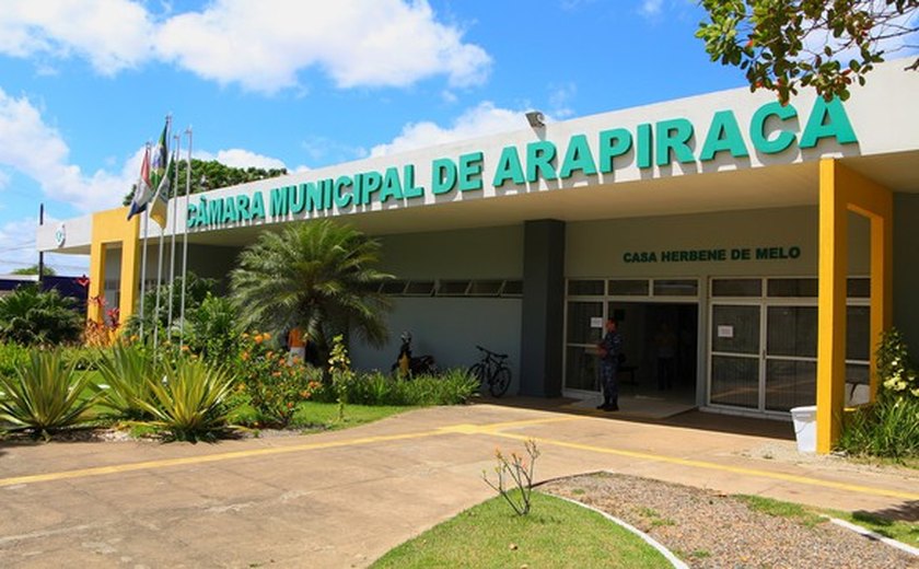 Mesa diretora da Câmara de Arapiraca terá novas eleições no próximo dia 19 de maio