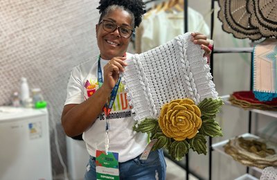 Artesãs de Branquinha comemoram participação na 13ª Feira dos Municípios Alagoanos