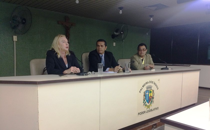 Secretaria de Saúde presta contas em audiência na Câmara de Vereadores, em Palmeira