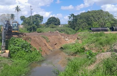 Recuperação da Rodovia Mário Freire Leahy em Penedo