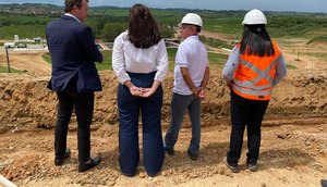 Após retomada das atividades, Adema fiscaliza operação do aterro de Rosário do Catete