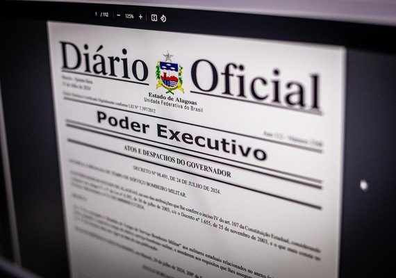 Governo de Alagoas propõe aumento de 12% na receita no Projeto de Lei Orçamentária para 2026