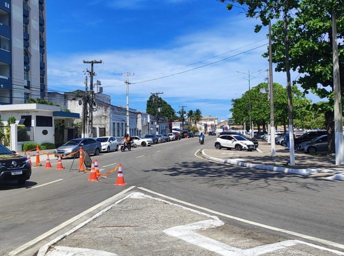 Avenida da Paz será interditada nos dois sentidos para serviço da BRK Ambiental