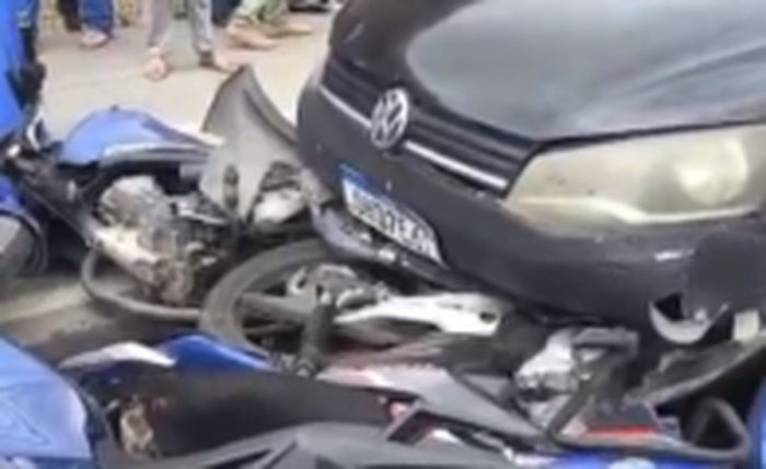 Vítima sofreu trauma cervical, foi socorrida pelo Samu e levada ao Hospital Geral do Estado