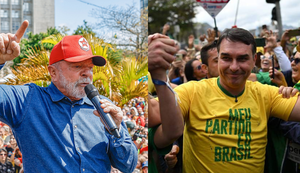 Ambos têm 41% das intenções de voto, segundo Genial/Quaest