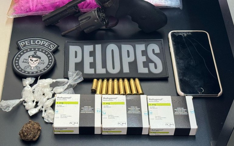 Batalhões da PM flagram crimes em Taquarana e São José da Tapera