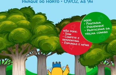 Parque do Horto receberá trilha do Pinto da Madrugada 