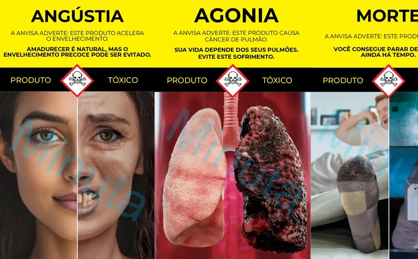 Anvisa aprova novas advertências para embalagens de cigarros