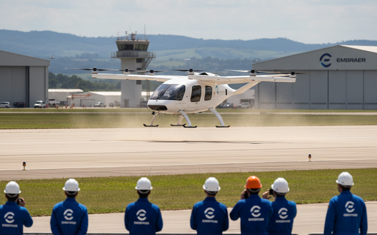 Eve realiza primeiro voo bem-sucedido do protótipo do 'carro voador'