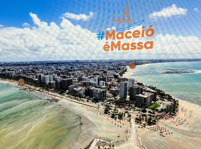 Plataforma imersiva Maceió 360 Graus oferece nova forma de conhecer capital alagoana antes da viagem