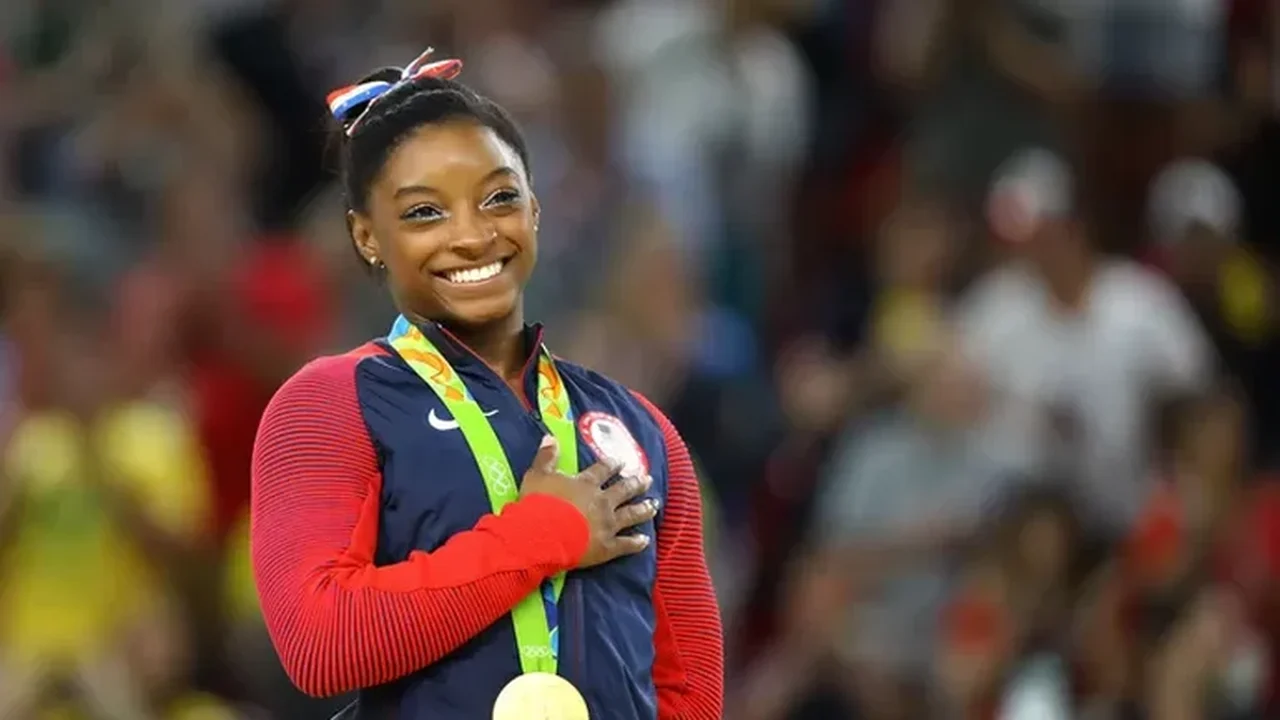 Simone Biles não descarta competir nas Olimpíadas de Los Angeles, em 2028: 'Estarei lá, no tablado ou nas arquibancadas'