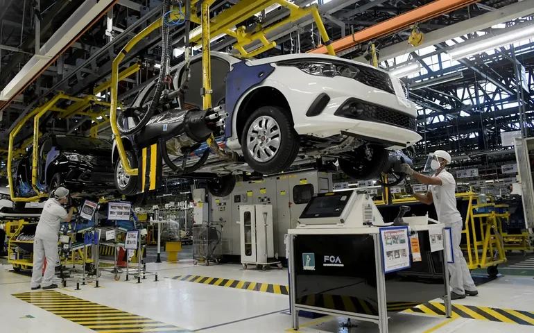 Produção de veículos acumula alta de 7,1% em 2026, diz Anfavea