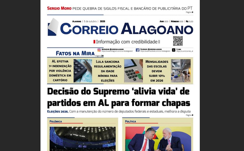 Decisão do Supremo ‘alivia vida’ de partidos em AL para formar chapas