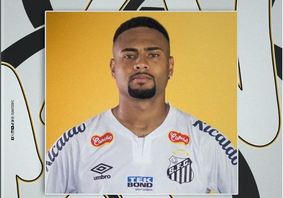 Santos apresenta Wendel Silva para aumentar força ofensiva: 'Ansioso para fazer 1º gol'