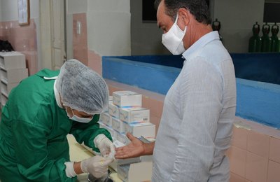 Prefeitura de Anadia adquire mais uma remessa de testes rápidos para diagnóstico da covid-19