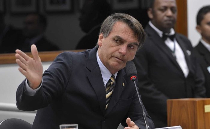 Presidente Jair Bolsonaro foi condenado por declarações homofóbicas.
