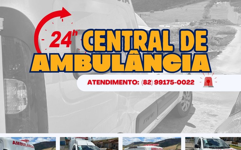Tanque d’Arca tem central de ambulâncias 24 horas