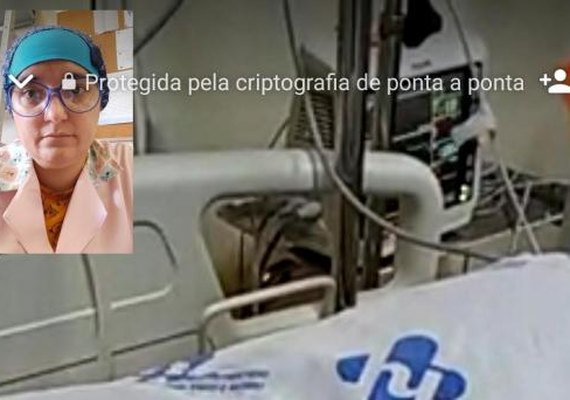 HU utiliza tecnologia para reduzir distância entre pacientes com covid-19 e familiares