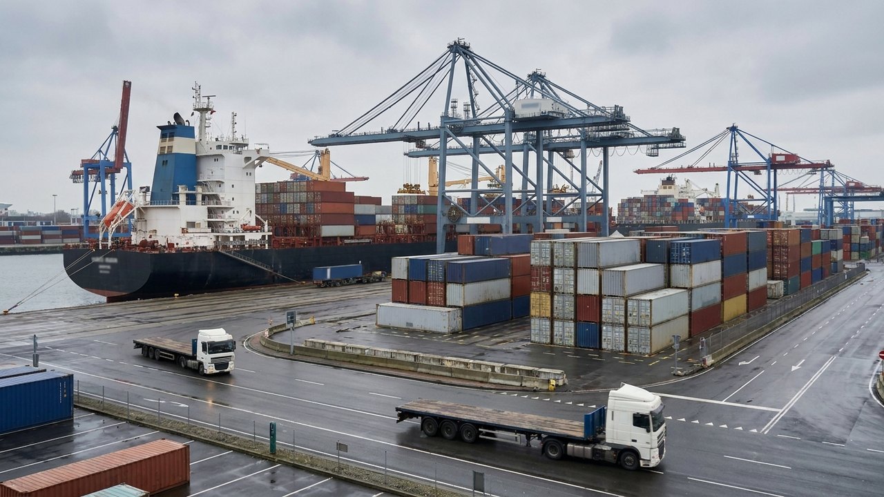 Zona do euro registra superávit comercial de 5 bilhões de euros em julho