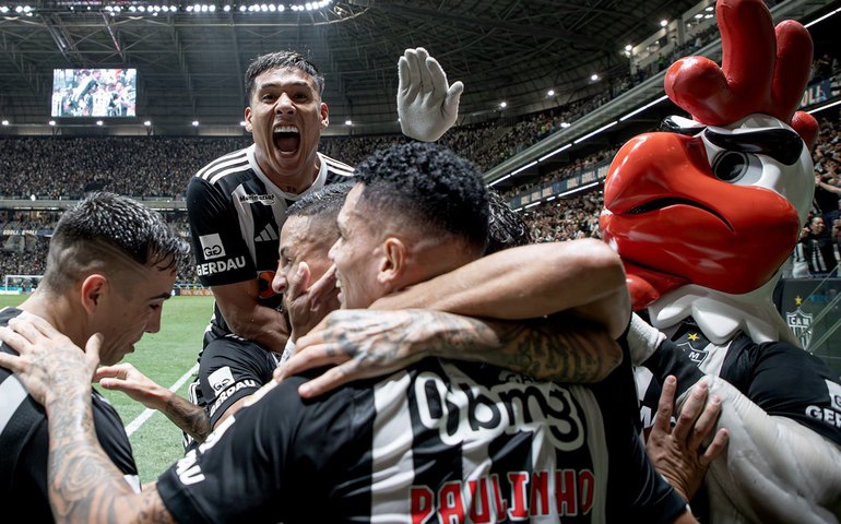 Atlético-MG faz 3 gols no primeiro tempo e vence o Cruzeiro pela 1ª vez na Arena MRV