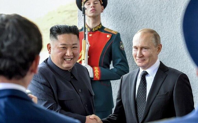 Kim Jong-un envia mensagem de Ano Novo a Vladimir Putin
