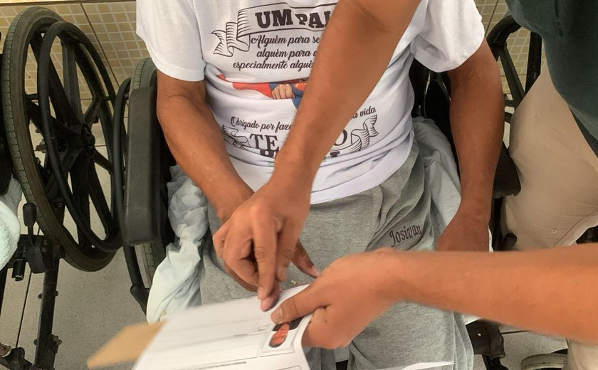 Instituto de Identificação realiza atendimentos domiciliares na Vila do Idoso, em Palmeira dos Índios