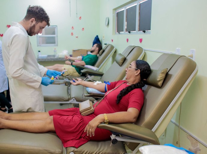 Hemoal realiza coleta de sangue em Coruripe: Solidariedade Salva Vidas