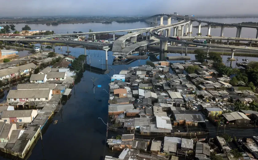 Falhas no sistema de proteção contra inundações em Porto Alegre
