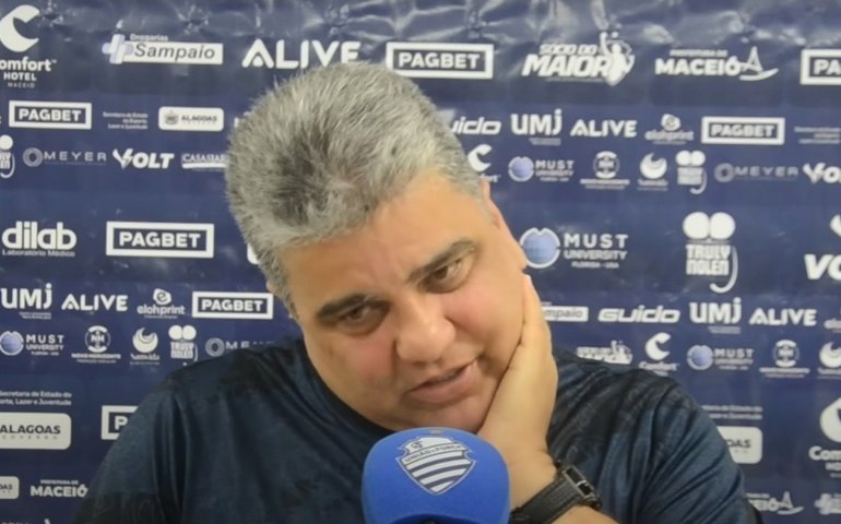 Marcelo Cabo sobre a derrota do CSA: 'Não era o resultado esperado'
