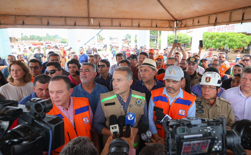 Renan Filho assume compromisso de reconstrução de ponte entre Maranhão e Tocantins e anuncia sindicância para apurar responsáveis