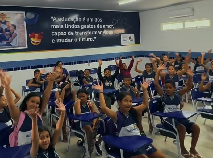 Gestão da prefeita Marcela Gomes em Novo Lino impulsiona a educação municipal