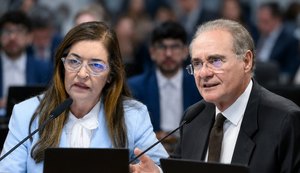 Senadores Eudócia e Renan.  / Foto: Assessoria.