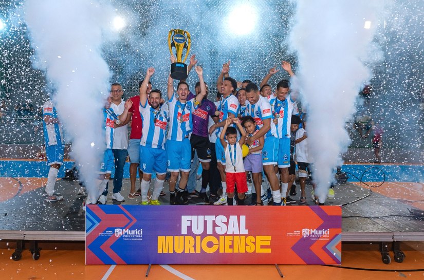 Em Murici, Paysandu leva título do Campeonato Municipal de Futsal após vitória sobre o Sensatos
