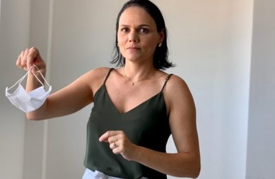 Comer fora de casa requer a adoção de medidas contra a Covid-19, orienta médica