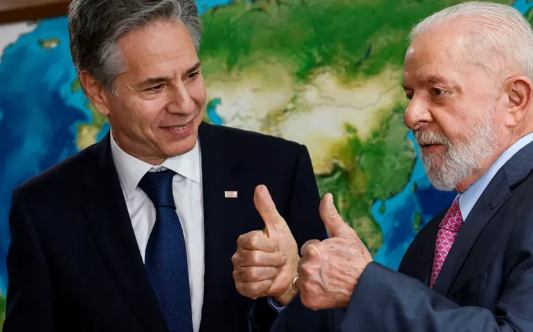 Lula e Blinken concordaram com necessidade de criação de Estado Palestino, afirma Planalto
