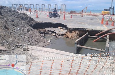 Prefeitura autua BRK por obra na Avenida da Paz