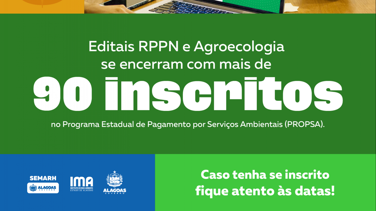 Resultado dos editais do Programa de Pagamento por Serviços Ambientais é divulgado