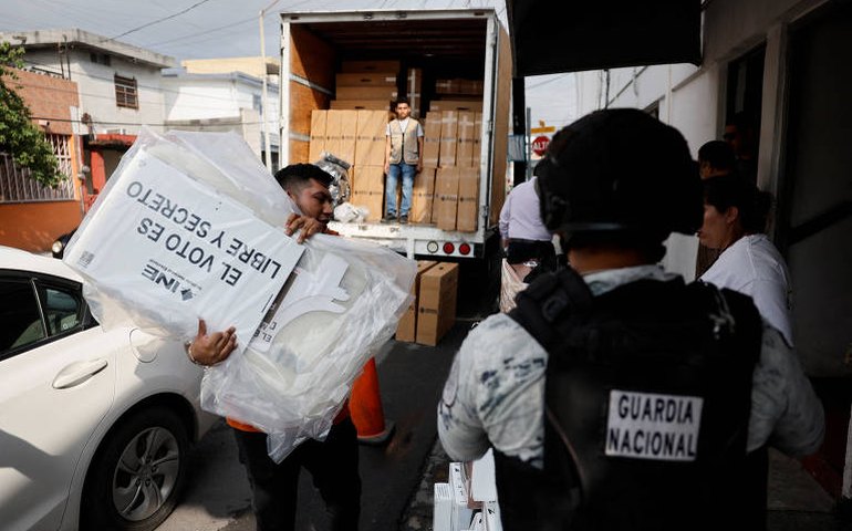 No México, mais de 95% das cabines foram instaladas, diz órgão eleitoral