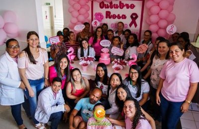 Prefeitura de Carneiros realizou ações de promoção e prevenção no encerramento do Outubro Rosa	