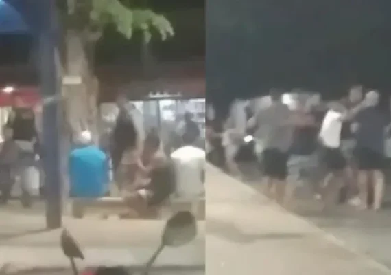 PM é atingido por garrafa de vidro durante confusão em bloco de Carnaval